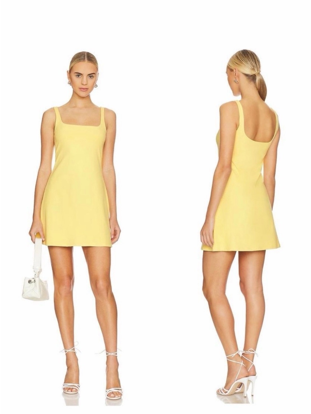 Susana Monaco Bright Yellow Mini Dress